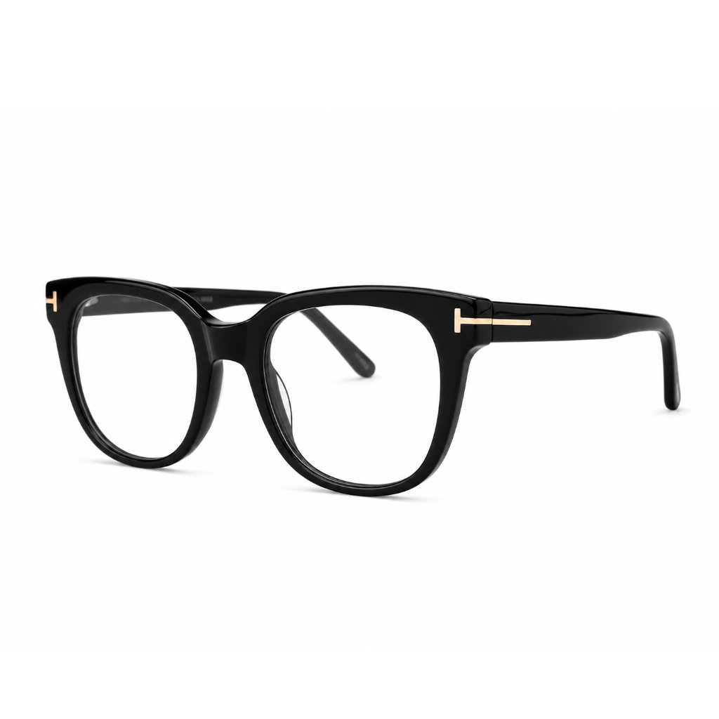 UO-TF-5537-B Oversized Square Eyeglasses